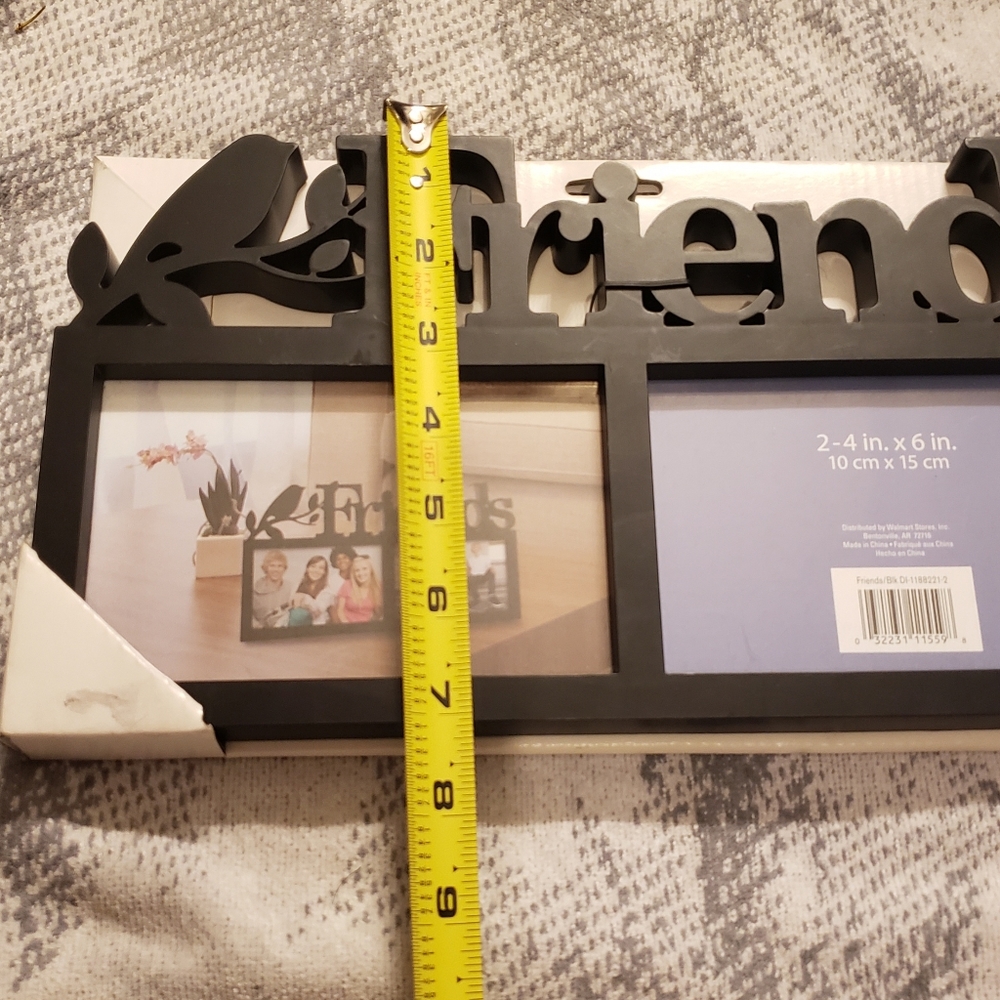 "Friends" Decor Frame, NWT, Black Friends decoration picture frames - Picture 11 of 11